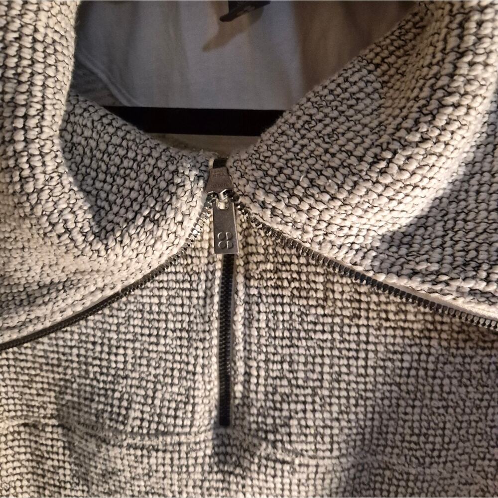 Anthropologie X Sweaty Betty Restful Bouclé Half Zip Pullover - Picture 8 of 11